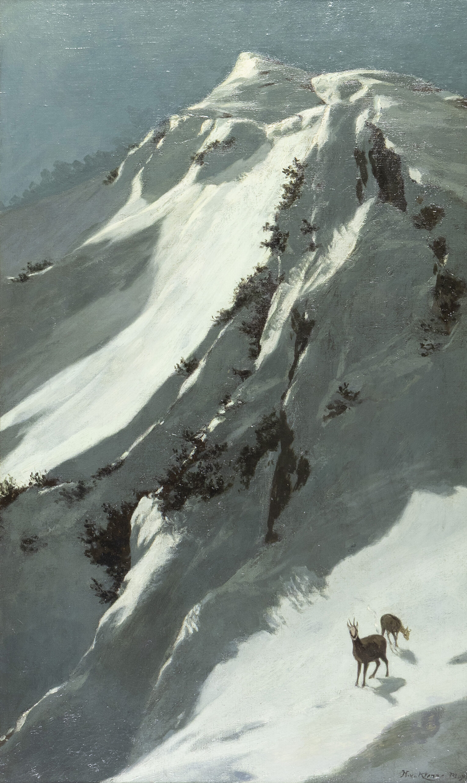 3000 – Klenze, Hippolyt Ludwig von. – Mondnacht